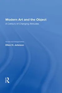 Modern Art And The Object_cover