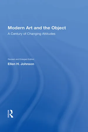 Modern Art And The Object