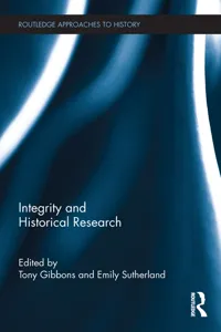 Integrity and Historical Research_cover