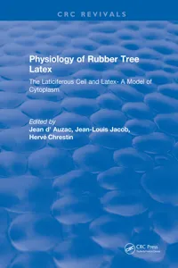 Physiology of Rubber Tree Latex_cover