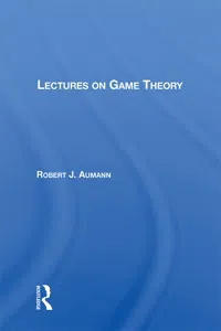 Lectures On Game Theory_cover