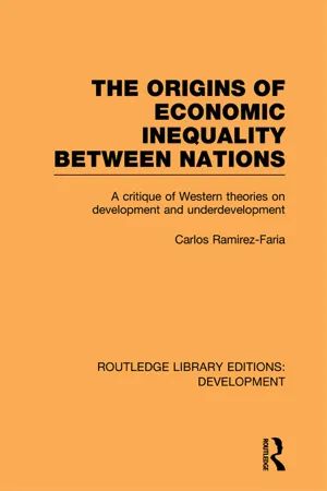 The Origins of Economic Inequality Between Nations