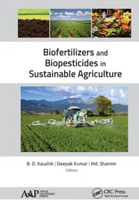 Biofertilizers and Biopesticides in Sustainable Agriculture_cover