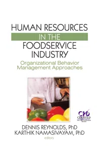 Human Resources in the Foodservice Industry_cover