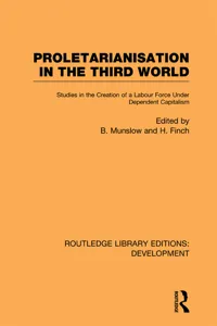 Proletarianisation in the Third World_cover
