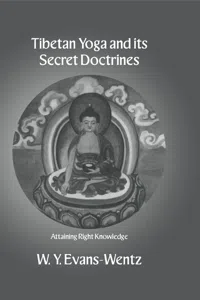 Tibetan Yoga and Its Secret Doctrines_cover