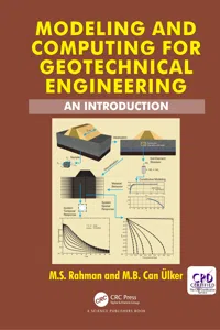 Modeling and Computing for Geotechnical Engineering_cover