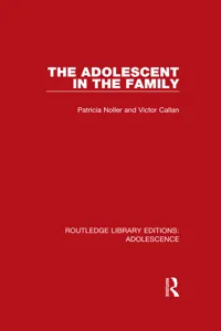 The Adolescent in the Family_cover