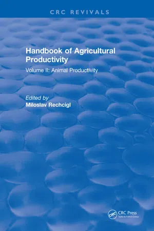 Handbook of Agricultural Productivity