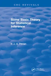 Some Basic Theory for Statistical Inference_cover