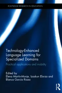 Technology-Enhanced Language Learning for Specialized Domains_cover