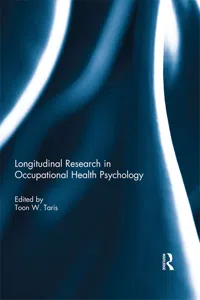 Longitudinal Research in Occupational Health Psychology_cover