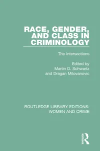 Race, Gender, and Class in Criminology_cover