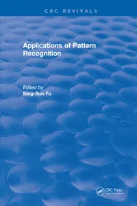 Applications of Pattern Recognition_cover