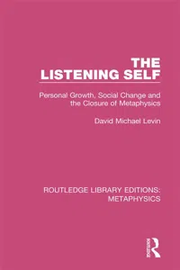 The Listening Self_cover