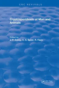 Cryptosporidiosis of Man and Animals_cover