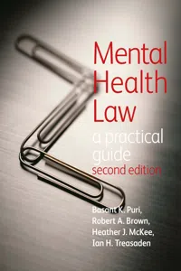 Mental Health Law 2EA Practical Guide_cover