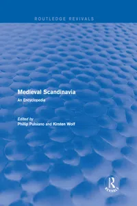 Routledge Revivals: Medieval Scandinavia_cover