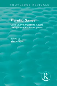 Routledge Revivals: Planning Games_cover