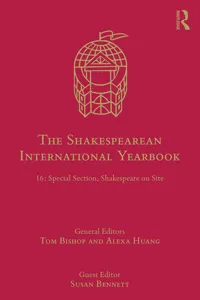 The Shakespearean International Yearbook_cover