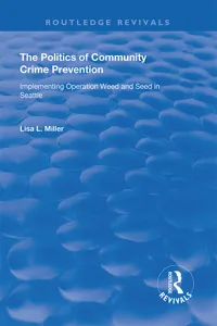 The Politics of Community Crime Prevention_cover