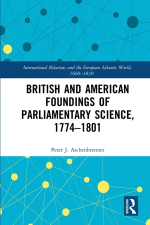 British and American Foundings of Parliamentary Science, 1774–1801