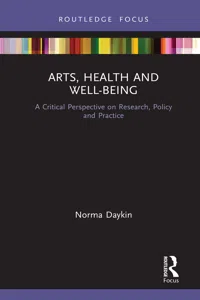 Arts, Health and Well-Being_cover