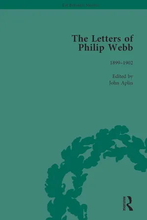 The Letters of Philip Webb, Volume III