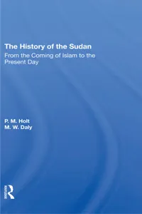 The History Of The Sudan_cover