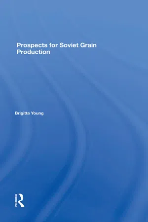 Prospects For Soviet Grain Production