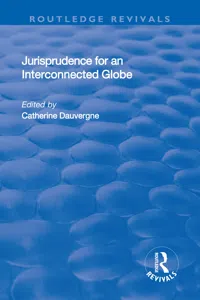 Jurisprudence for an Interconnected Globe_cover