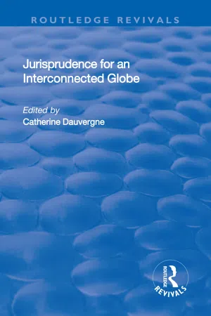 Jurisprudence for an Interconnected Globe