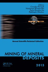 Mining of Mineral Deposits_cover