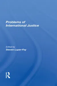 Problems Of International Justice_cover