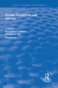 Gender Perceptions and the Law_cover
