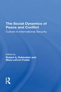 The Social Dynamics Of Peace And Conflict_cover