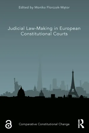 Judicial Law-Making in European Constitutional Courts