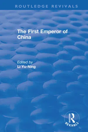 The First Emperor of China