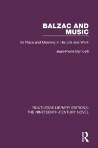 Balzac and Music_cover