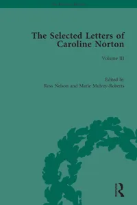 The Selected Letters of Caroline Norton_cover