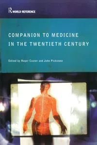 Companion to Medicine in the Twentieth Century_cover