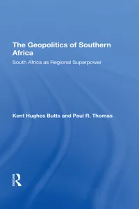 The Geopolitics Of Southern Africa_cover
