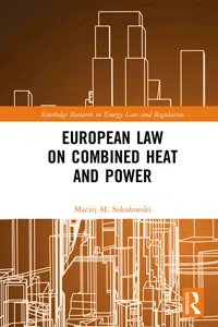 European Law on Combined Heat and Power_cover