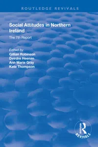 Social Attitudes in Northern Ireland_cover