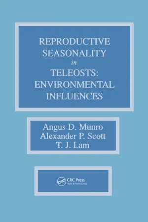 Reproductive Seasonality in Teleosts