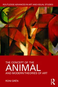 The Concept of the Animal and Modern Theories of Art_cover