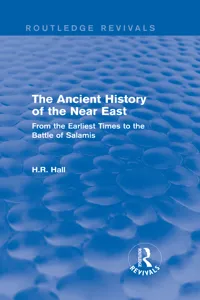 The Ancient History of the Near East_cover