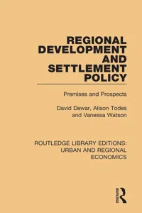 Regional Development and Settlement Policy_cover