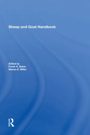 Sheep And Goat Handbook, Vol. 4