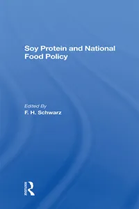 Soy Protein And National Food Policy_cover